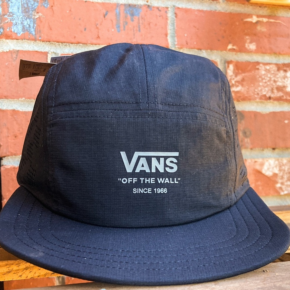 Vans Outdoors Camper 5-Panel Nylon Hat Black